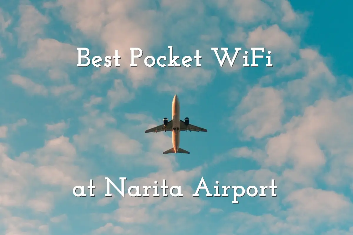 Airplane flying at dusk overhead for Sakura Mobile Pocket WiFi users arriving in Japan.