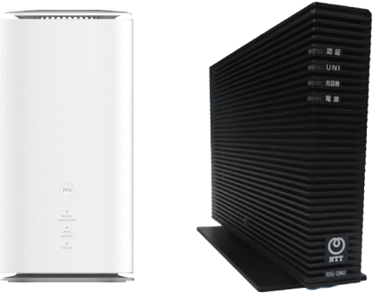 Visual comparison of Sakura Mobile home internet: portable WiFi vs. fiber-optic unlimited plans.