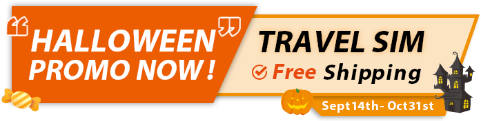 HALLOWEEN promo now! Currently offered with Free Shipping if you are travelling between Sept 14th to Oct 31st.