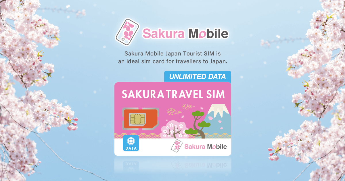 Sakura Mobile Japan Tourist SIM is an ideal sim card for travellers to