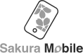 Sakura Mobile Logo gray