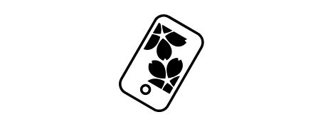 Sakura Mobile Logo monochrome C