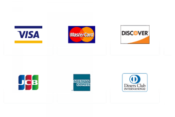 Credit or Debit cards