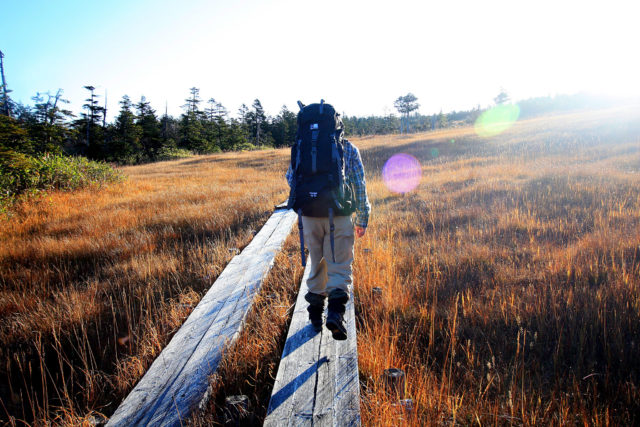 backpacking in japan