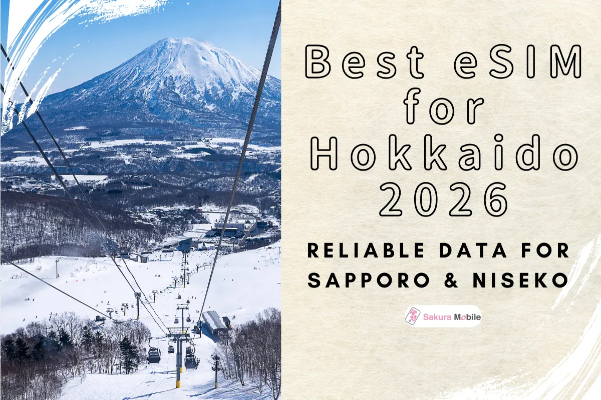 Best eSIM for Hokkaido 2026 | Reliable Data for Sapporo & Niseko