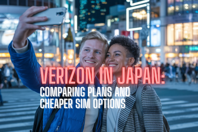 Verizon in Japan: Comparing Plans and Cheaper SIM Options