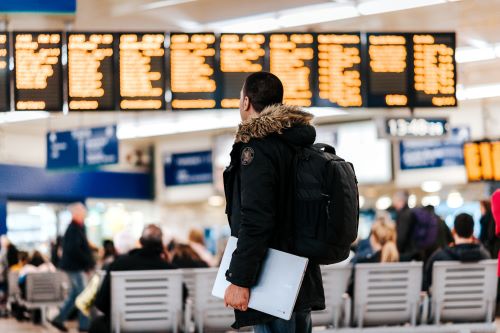 Airport counters