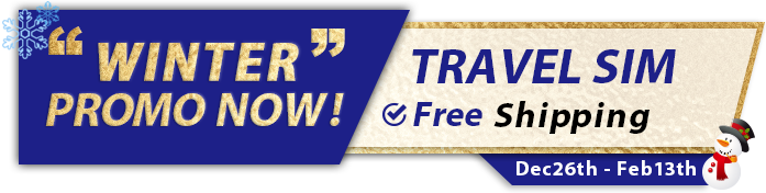 PROMO NOW! TRAVEL SIM Free Shipping.