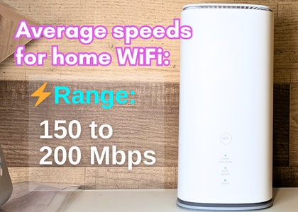 home wifi device speeds