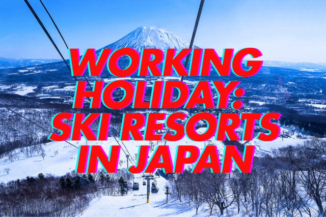 ski resort in japan